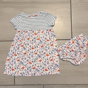 Baby Boden 12-18 Months Dress and Bloomers